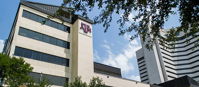 Dentistry building on the Dallas campus